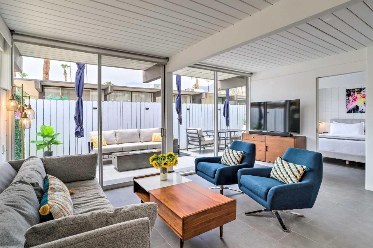 Mid-Century Palm Springs Bungalow With Patio! Екстериор снимка